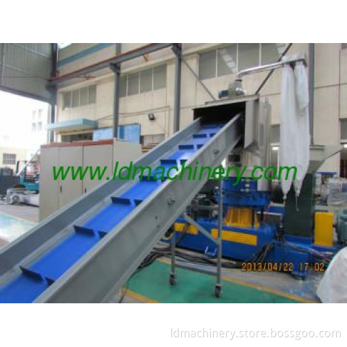 PP PE double stage granulating line